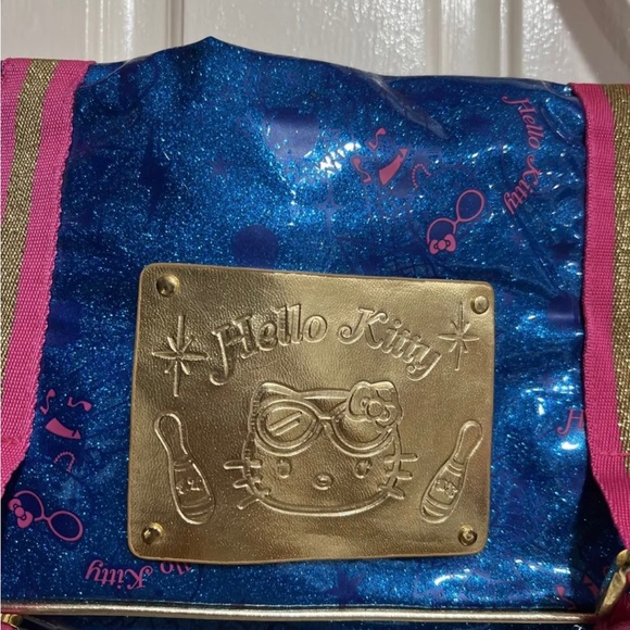 Sanrio Hello Kitty Shoulder Bag Bright Blue. - Picture 6 of 6